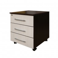 Office Wenge/Ladin Comoda Birou 3 sertare Office Wenge/Ladin Comoda Birou 3 sertare